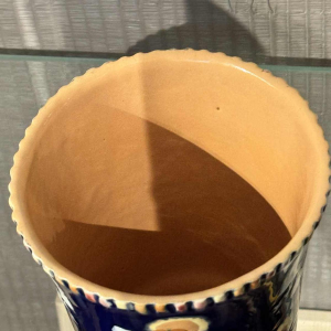 Ernest D'Hossche pour Boch Fre`res Ke´ramis BFK Studio d'Art, vase en gres D3087