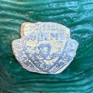 MARIO PETRUCCI " INGRID " Schlevogt Hoffmann, Sculptuur Turtle Art Deco glas