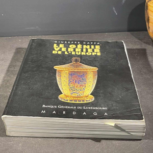 MARIO PETRUCCI " INGRID " Schlevogt Hoffmann, Sculptuur Turtle Art Deco glas