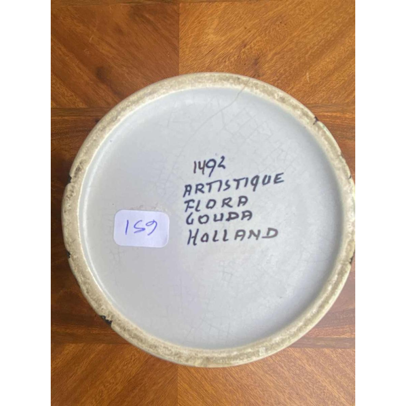 Vaas Flora Gouda Koninklijke Plateelbakkerij Zuid-Holland