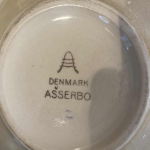 Royal Copenhagen Model Asserbo dinner service, 1960, 51 pieces