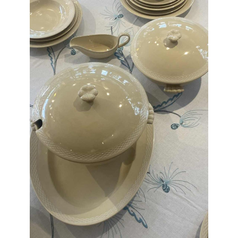 Royal Copenhagen Model Asserbo servies, 1960, 51 stuks