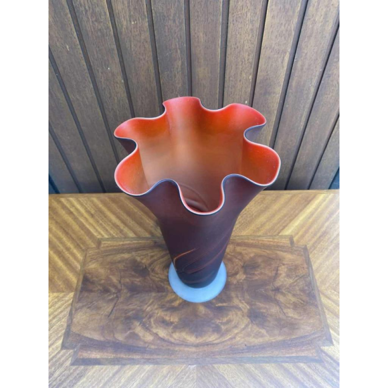 Murano, multi-layered glass vase, ca 1960