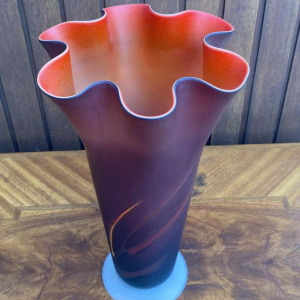 Murano, vase en verre multi couches, ca 1960