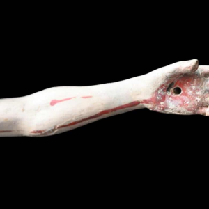 Corpus Christi, Indo-Portugees, polychrome houten beeld, circa 1660-1700