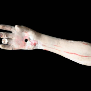 Corps du Christ Indo-Portugais, sculpture en bois polychrome, vers 1660–1700