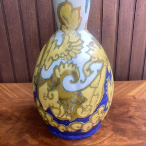 Henri Breetvelt pour Gouda, vase céramique Art Nouveau 1900