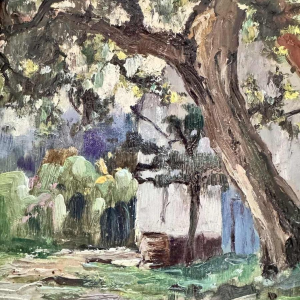 Adolphe Dupont (1898-1982): « paysage Mosan » paire de peintures