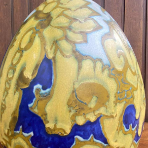Henri Breetvelt pour Gouda, vase céramique Art Nouveau 1900