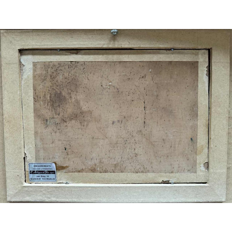 Adolphe Dupont (1898-1982): « paysage Mosan » paire de peintures