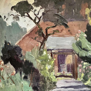 Adolphe Dupont (1898-1982): « paysage Mosan » paire de peintures