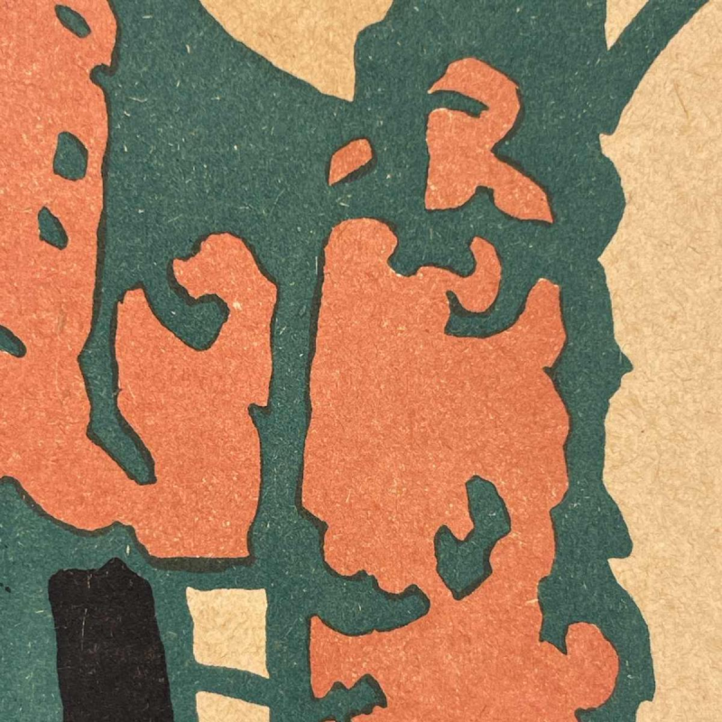 Émile Berchmans voor La Meuse “Koop de bloem van discrete hulp” Art Nouveau-lithografieposter, 1916