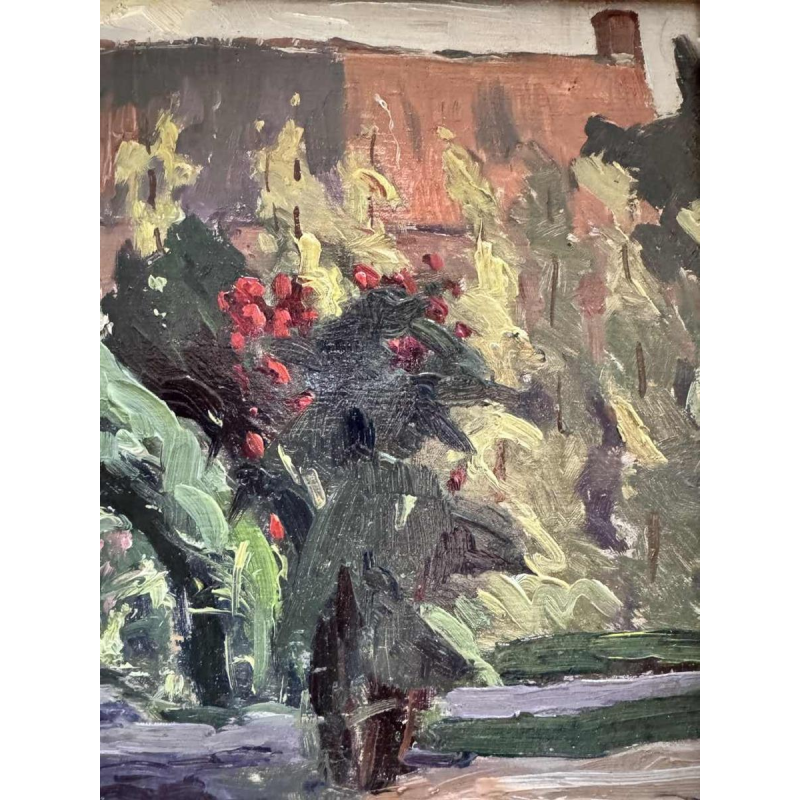 Adolphe Dupont (1898-1982): « paysage Mosan » paire de peintures