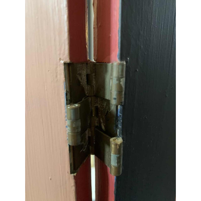 Scherm / Claustra " 4 Seizoenen / 4 Elementen " Expressionistisch Schilderij 1940s