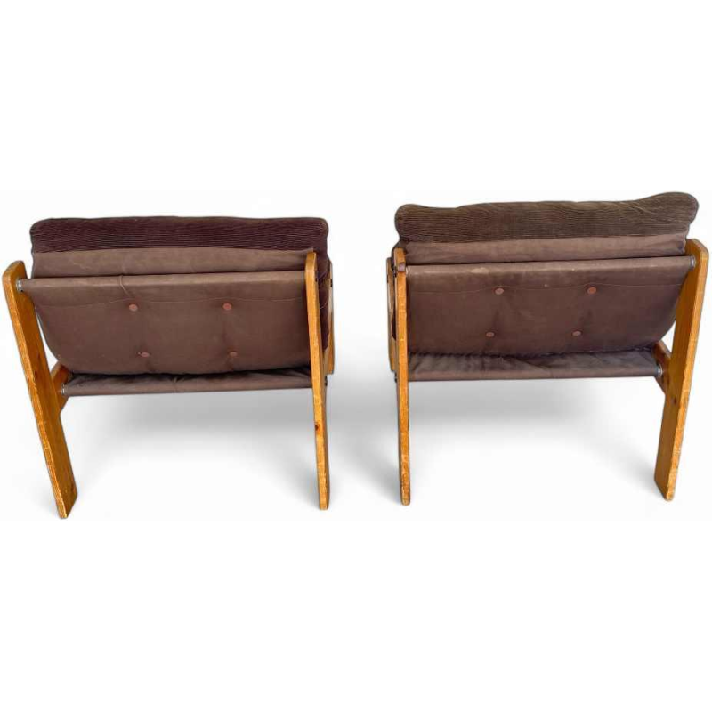 Pair of vintage “Neapel“ armchairs, ca 1960-1970