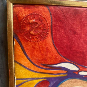 Tableau Helmut Kand (1946) canvas surréalisme poétique