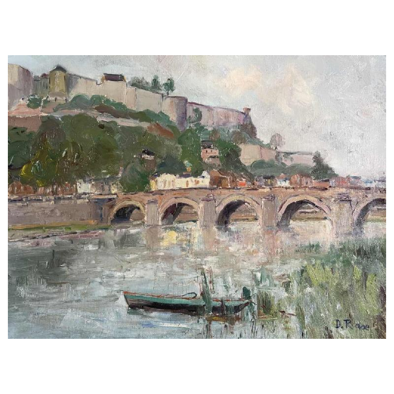 Dieudonné RASE « Namur - Le Pont de Jambes » 1958