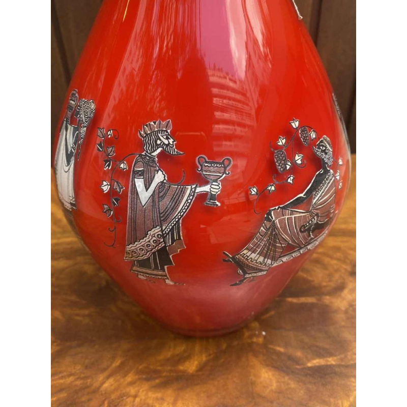 Vaas Rouge De Opal Imperial Kleur Van Maxims Duplex Glas