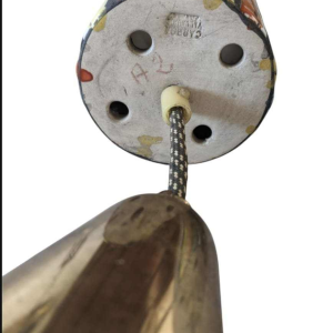 Roger Capron à Vallauris 'Pyjama' rare paire de luminaires suspensions cylindriques, céramique émaillée, ca 1950