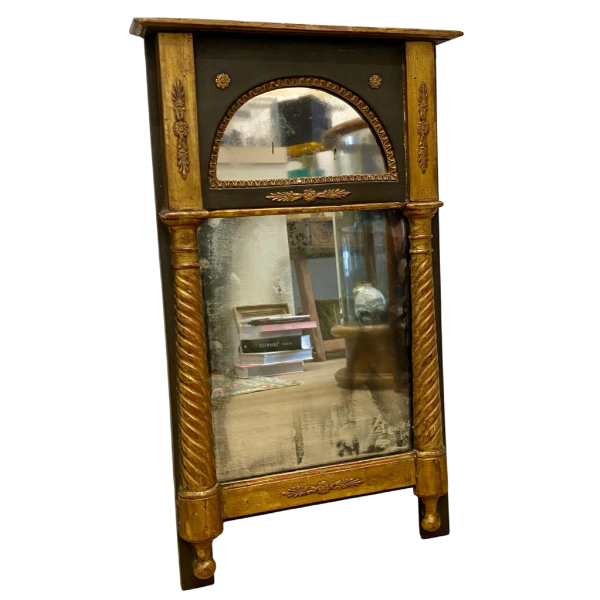 Miroir trumeau en bois doré, fin XIXe s