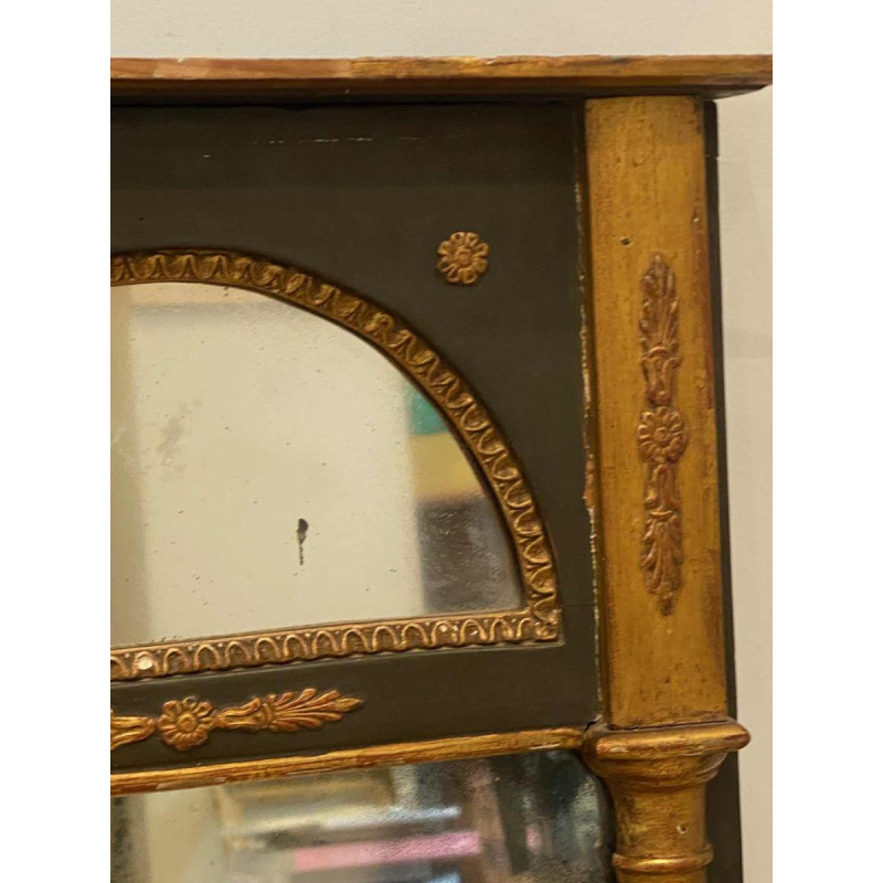 Miroir trumeau en bois doré, fin XIXe s