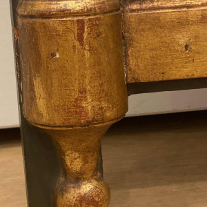 Miroir trumeau en bois doré, fin XIXe s