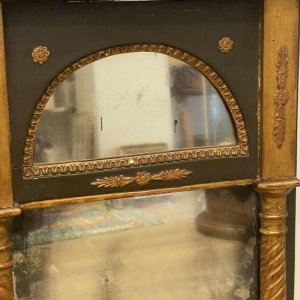 Miroir trumeau en bois doré, fin XIXe s