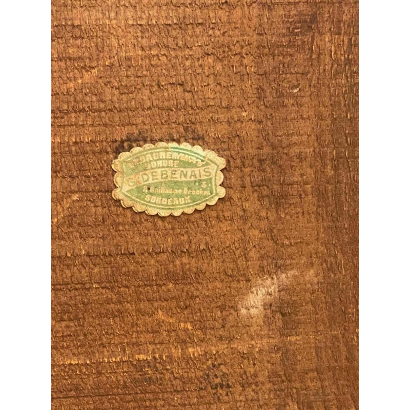 Miroir trumeau en bois doré, fin XIXe s