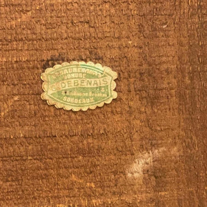 Vergulde trumeau-spiegel, einde 19e eeuw