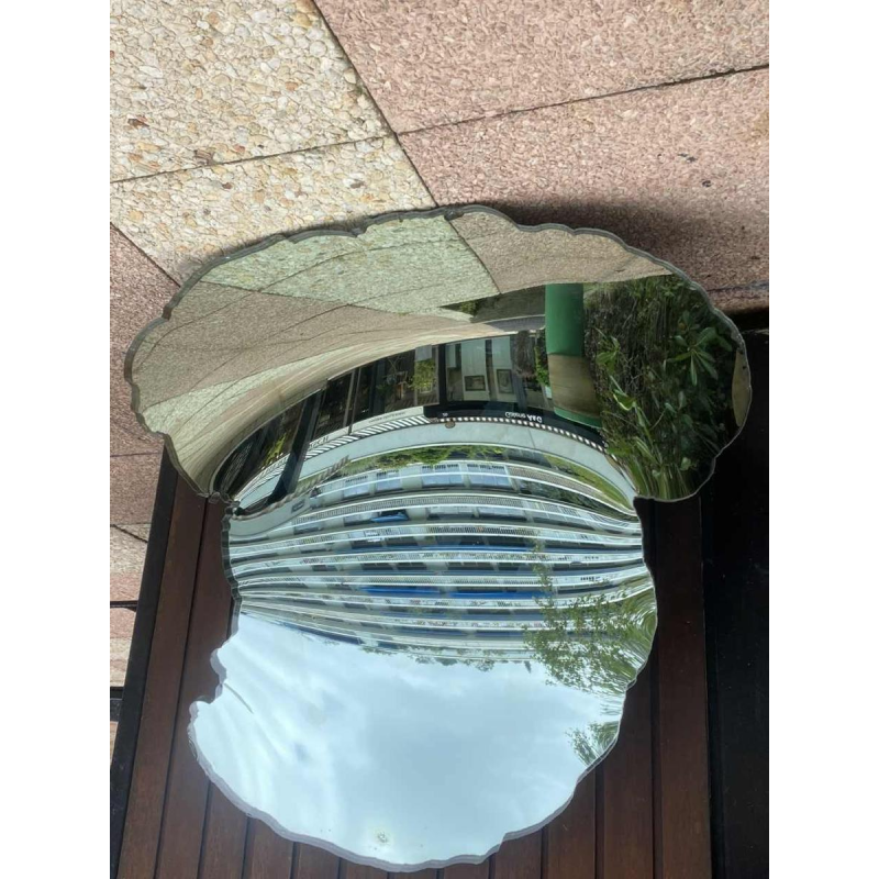 Peter Briggs, large asymmetrical mirror, ca 1980