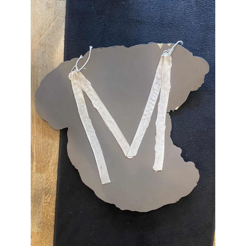 Peter Briggs, grand miroir Asymétrique, ca 1980