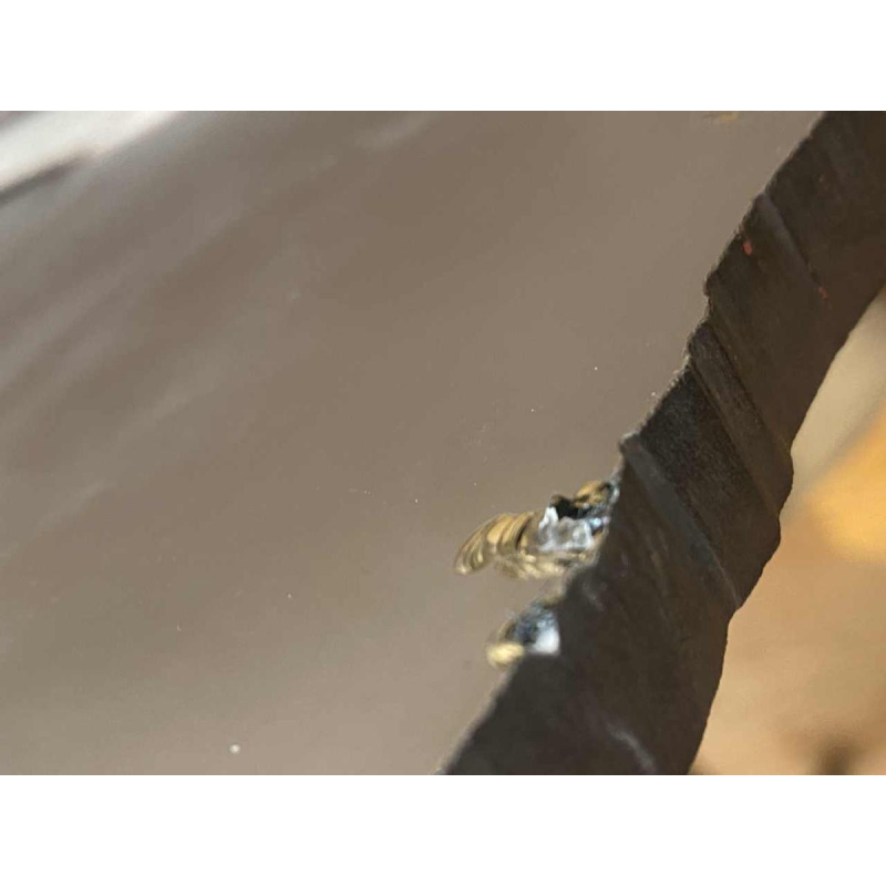 Peter Briggs, grand miroir Asymétrique, ca 1980