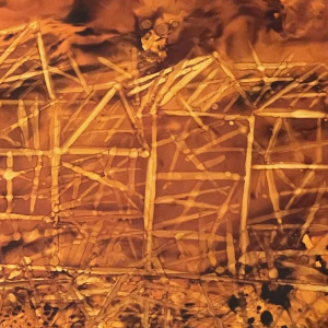 Charles MEIRE (20th c.) “Fire XII 1975” aluchromy 68x82 cm