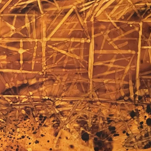 Charles MEIRE (20e eeuw) “Fire XII 1975” aluchromie 68x82 cm