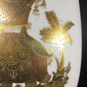 Bjorn Wiinblad " Quatre couleurs " porcelain vase Rosenthal, Studio Linie, 1960