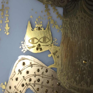 Bjorn Wiinblad "Quatre couleurs " vase porcelaine Rosenthal - Studio Linie, 1960