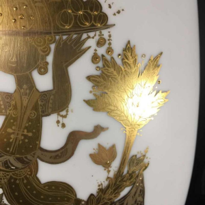 Bjorn Wiinblad "Quatre couleurs " vase porcelaine Rosenthal - Studio Linie, 1960