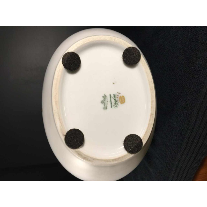 Bjorn Wiinblad " Quatre couleurs " porcelain vase Rosenthal, Studio Linie, 1960