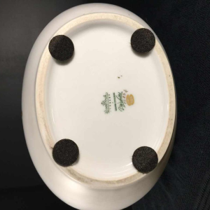 Bjorn Wiinblad " Quatre couleurs " porcelain vase Rosenthal, Studio Linie, 1960