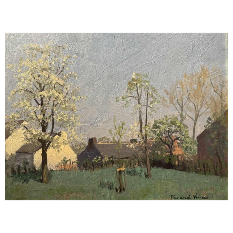 Fernand VETCOUR (1908-2091): Lentelandschap.