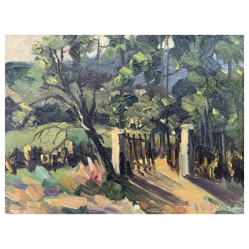 Marie LAMBREXHE (1921-1998): « La barrière au soleil »