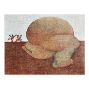 Simone TOUSSAINT peinture huile sur toile