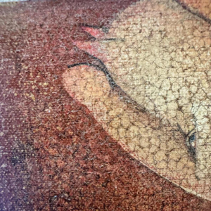 Simone TOUSSAINT schilderij oiie op doek