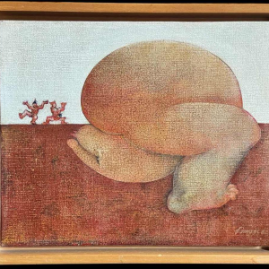 Simone TOUSSAINT peinture huile sur toile