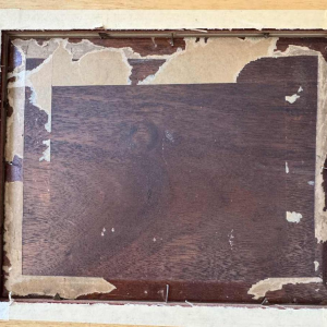 Joseph MANESSE “Landschap met kudde bij de rivier“, schilderij olie op panel