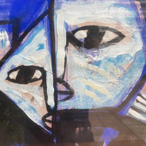 Magnifique tableau signé Tran Huu Duong huile sur toile