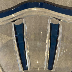 Val Saint-Lambert coupe art déco en cristal époque 1930 création Joseph Simon