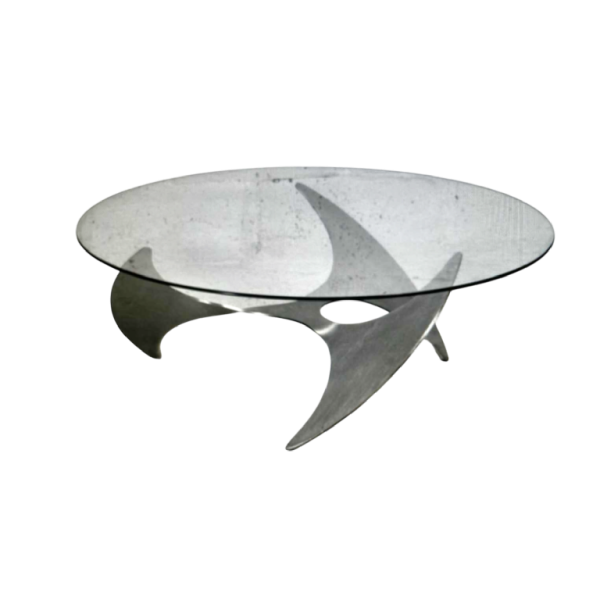 KNUT HESTERBERG for Ronald Schmitt “Popelier“ coffee table, ca 1970