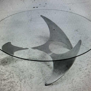 KNUT HESTERBERG pour Ronald Schmitt “Popelier“ table basse, ca 1970