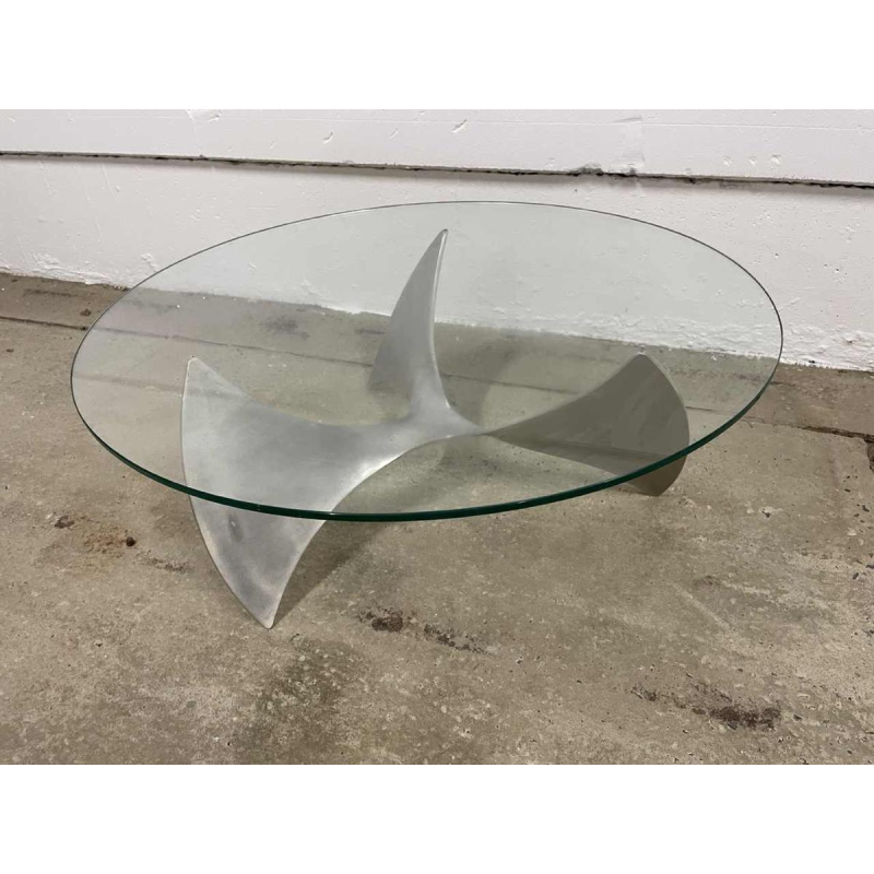 KNUT HESTERBERG pour Ronald Schmitt “Popelier“ table basse, ca 1970